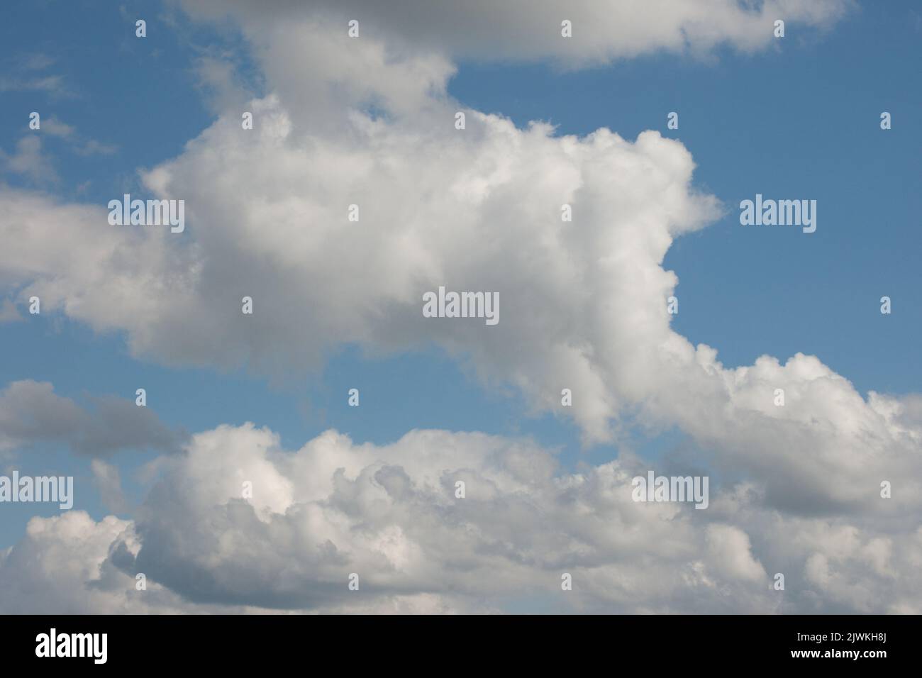 Himmel und Wolken Stockfoto