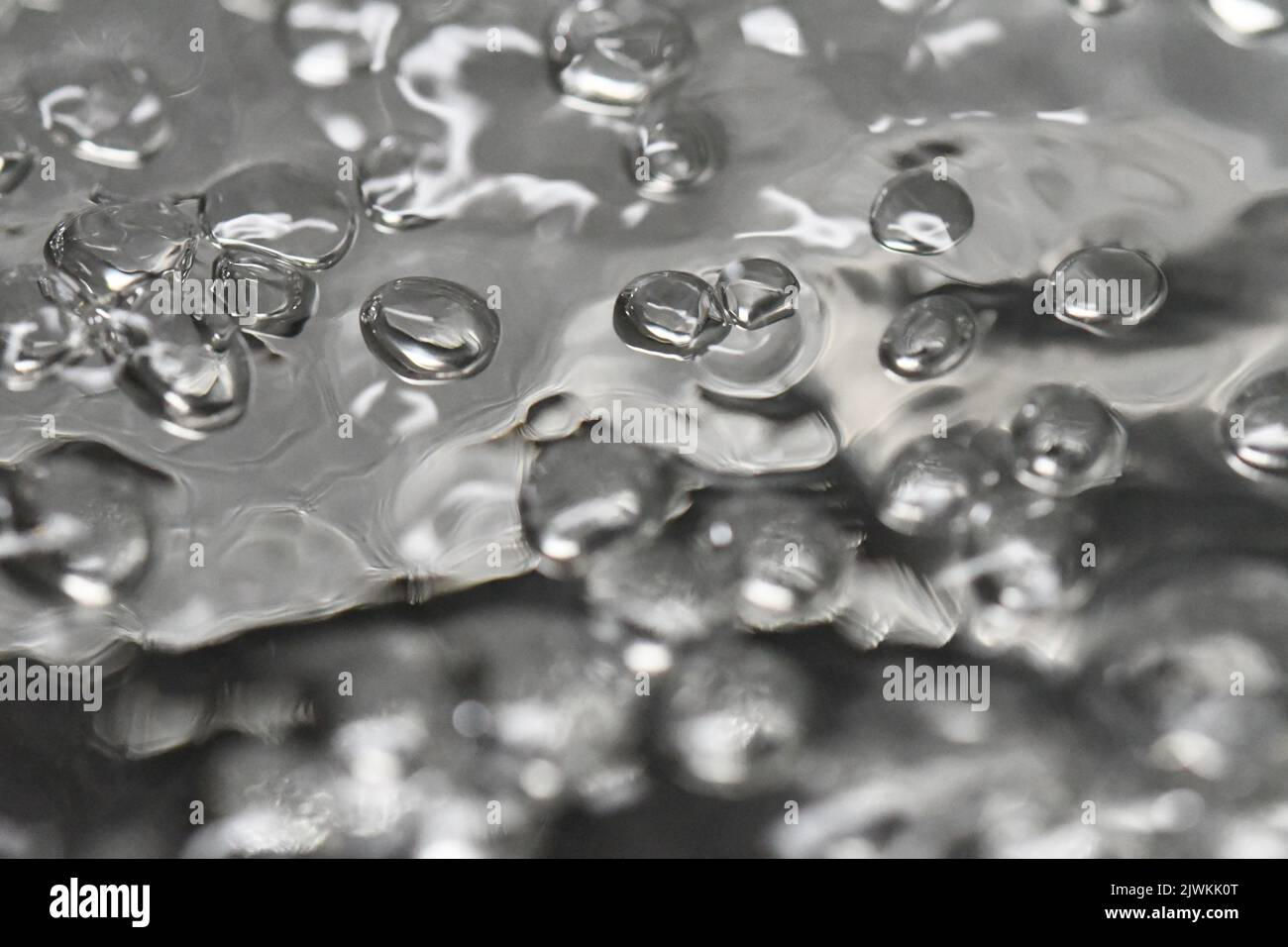 Wasserblasen, Makroökonomie, Kilkenny, Irland Stockfoto