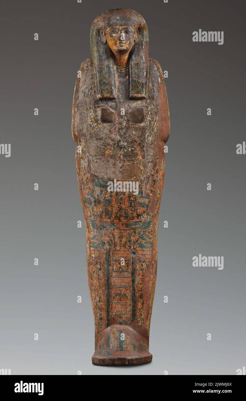 Sarkofag kapłana 'boskiego ojca Amona' Dżed-Chonsu-juf-anch. Unbekannt, Autor Stockfoto