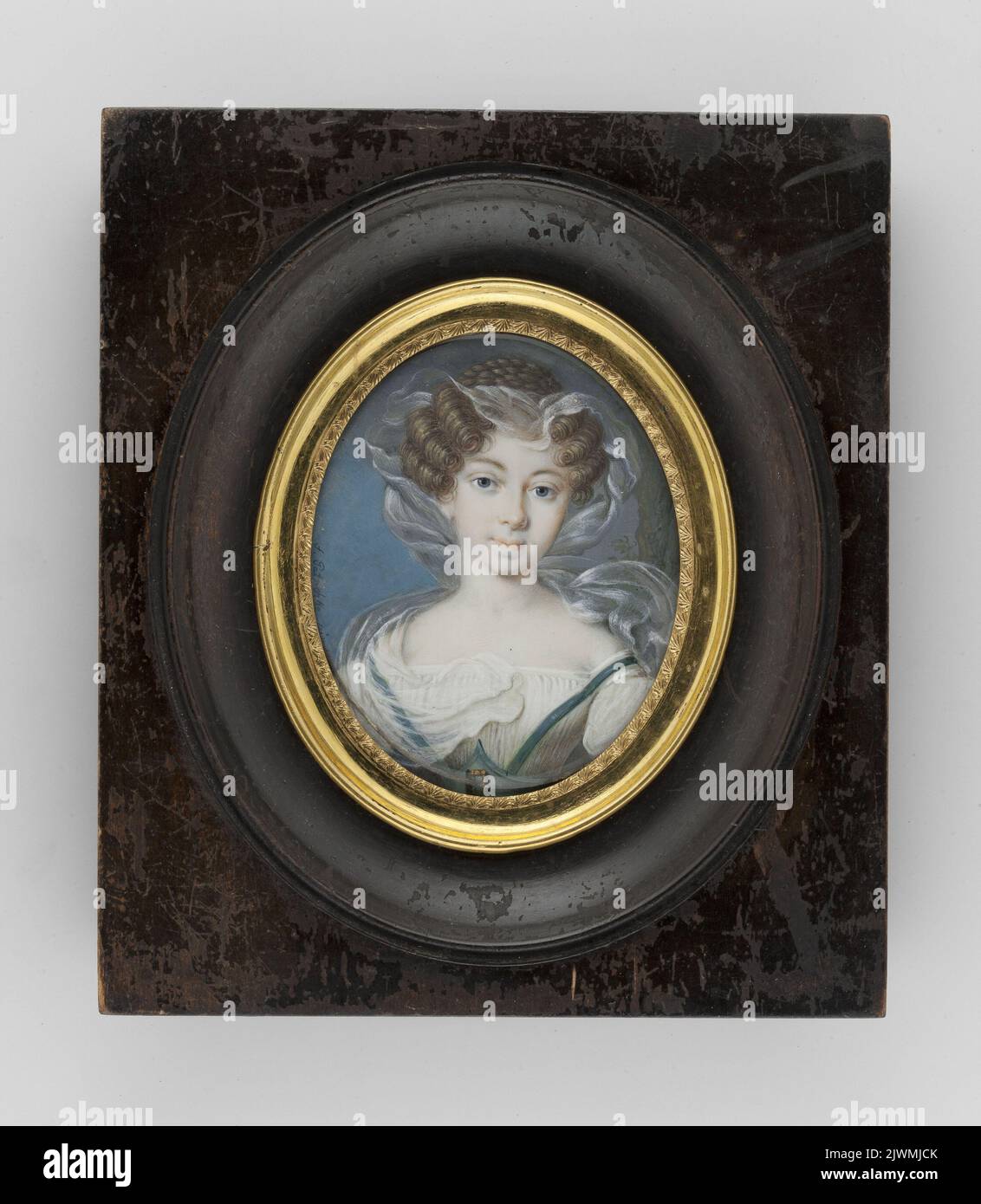 Magdalena (Nina) z Żółtowskich Łuszczewska (1806-1869), matka Deotymy, według Franciszka Ksawerego Lampiego. PATSCHKE, Friedrich (fl. Ca. 1827), Amateurmaler, Patschke, Carl Friedrich (1813-1871), imitierter Autor, Lampi Franciszek Ksawery (1782-1852), Maler Stockfoto