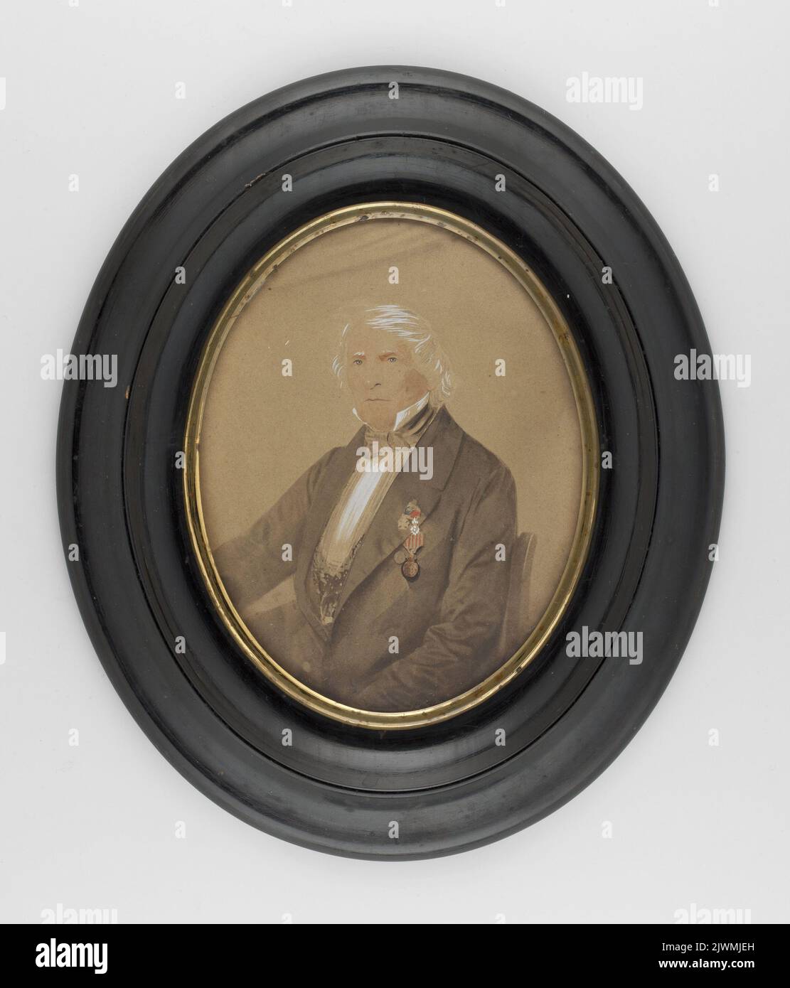 Adam Prot Jacek Lelewel (1790-1884), oficer napoleoński, poseł. Unbekannt, Maler Stockfoto