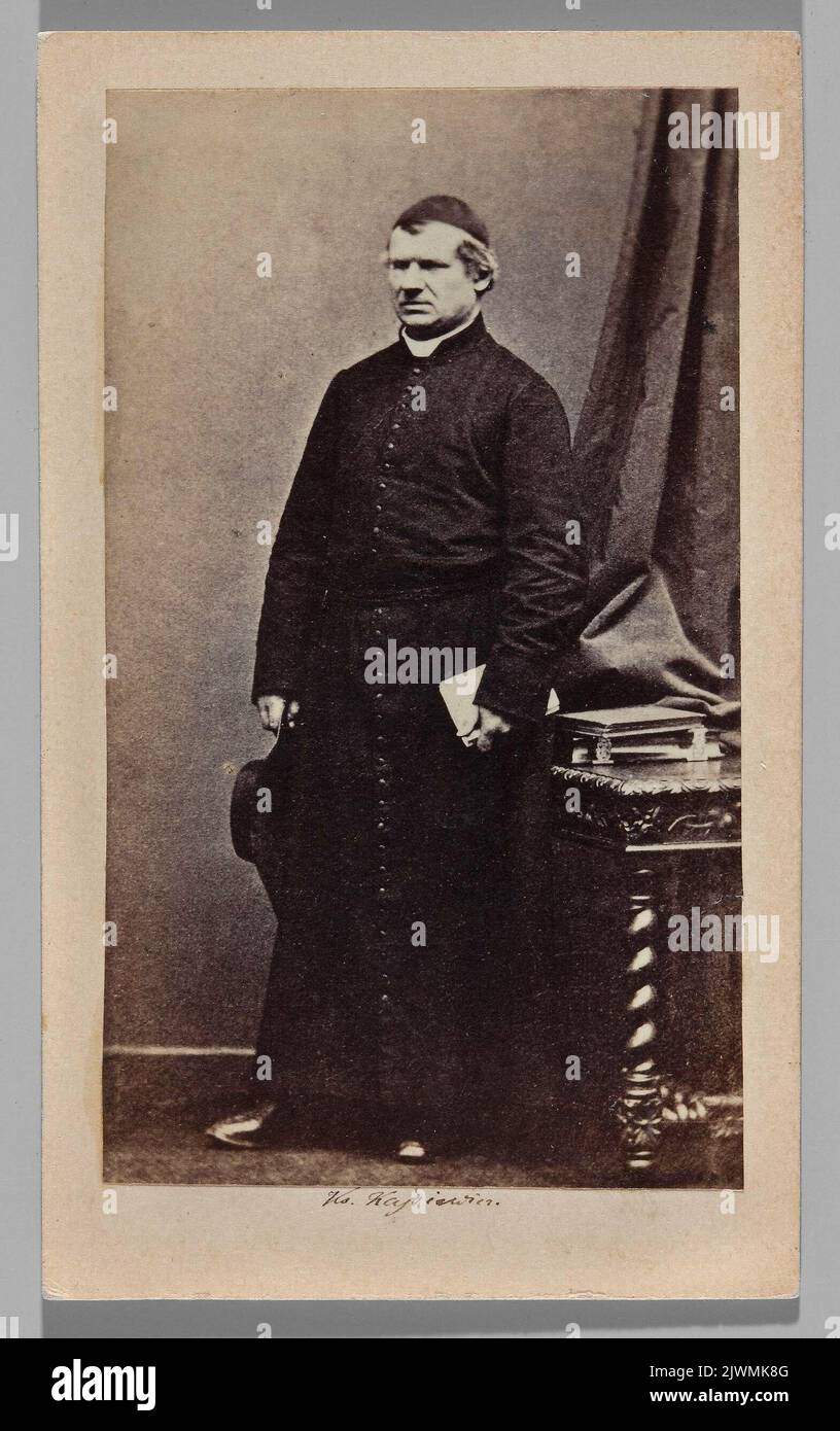 Porträt des Vaters Hieronim Kajsiewicz (1812-1873). Behr, B. (Berlin, Poznań ; księgarnia nakładowa), Verleger Stockfoto