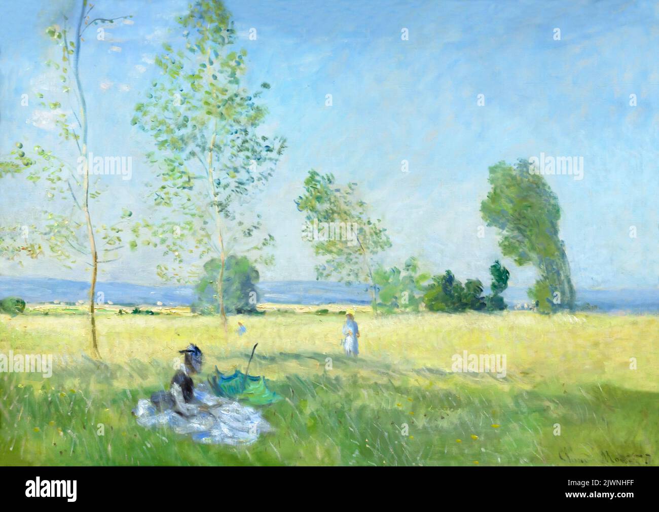 Summer, Claude Monet, 1874, Alte Nationalgalerie, Berlin, Deutschland, Europa Stockfoto