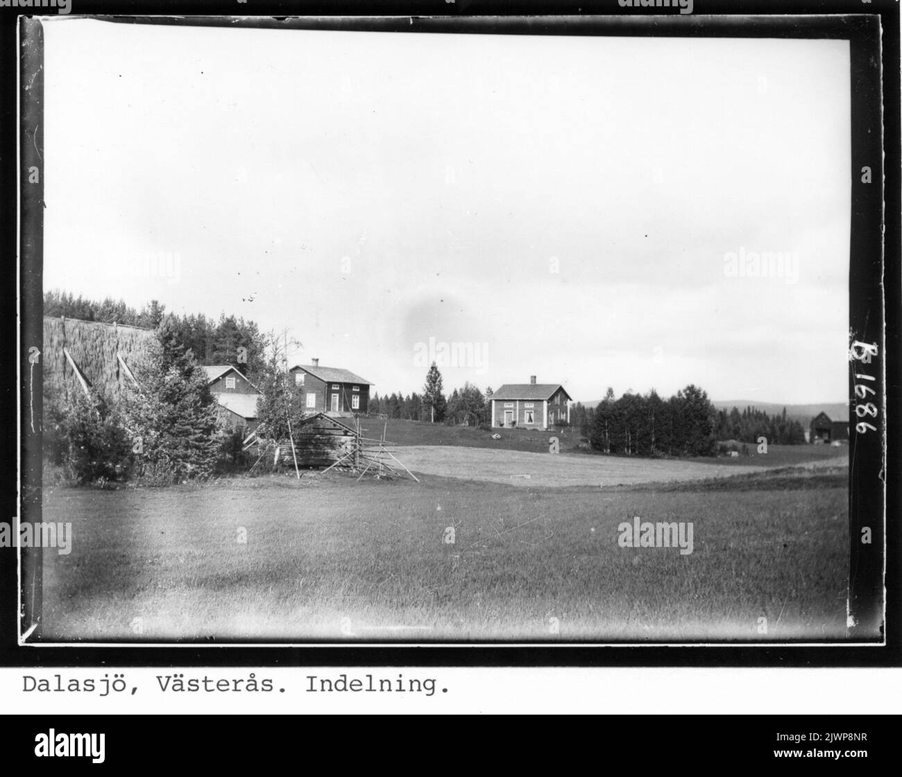Dalasjö, Västerås. Abteilung. Dalasjö, Västerås. Indelning. Stockfoto