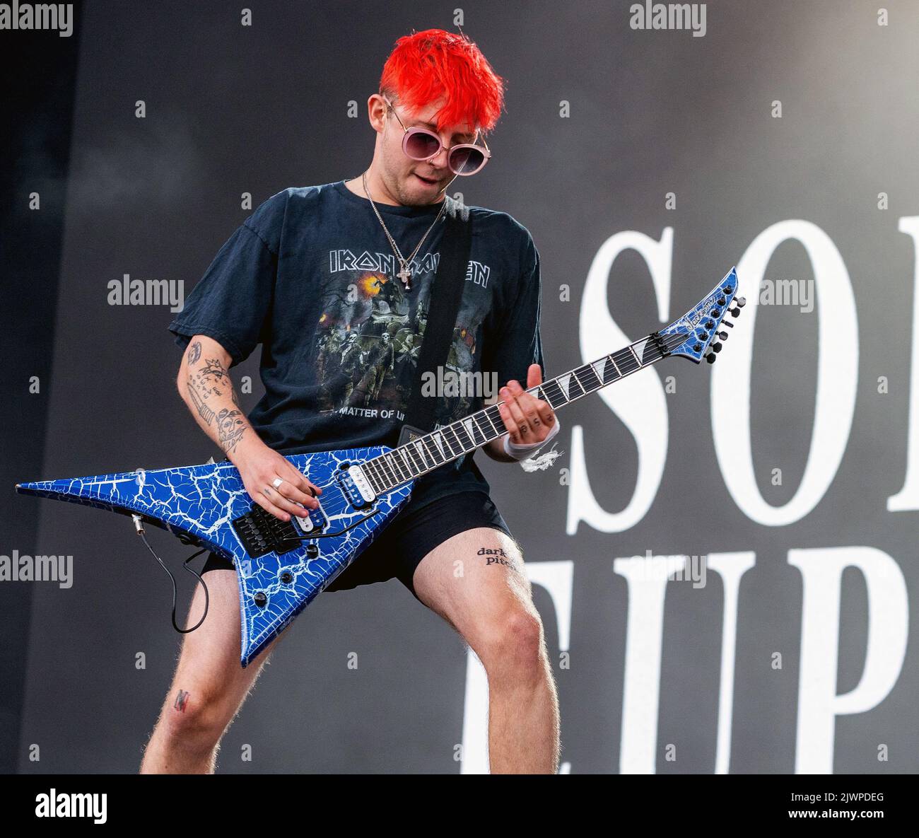 Wargasm auf der Hauptbühne East Stage beim Reading Festival 2022 Foto von Mark anton Smith Stockfoto