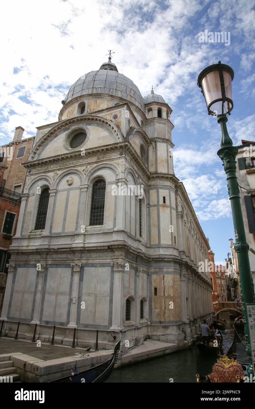 Santa Maria dei Miracoli, Venedig, Italien Stockfoto