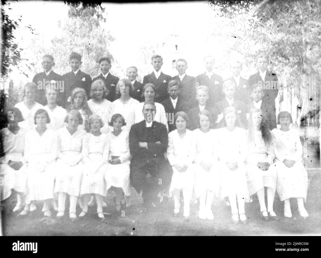 Bestätigung. Konfirmation. Stockfoto