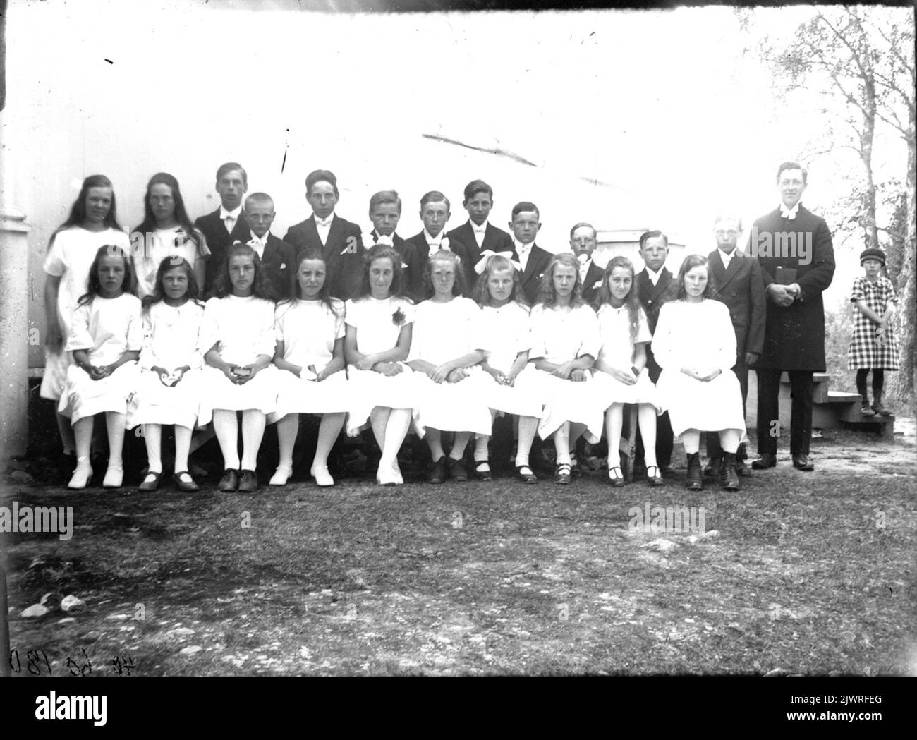 Bestätigung. Konfirmation. Stockfoto
