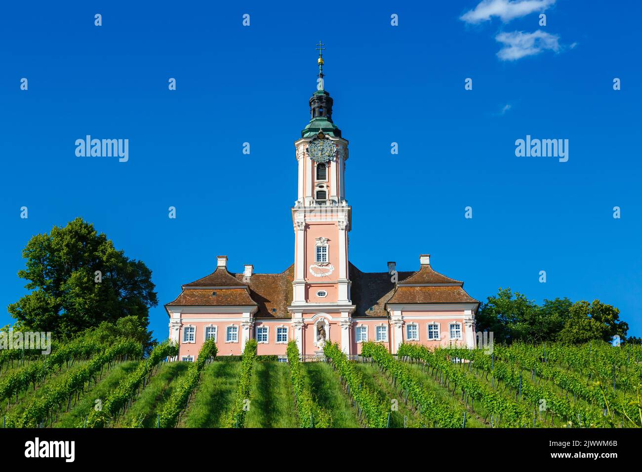 Zisterzienserkloster BirNau am Bodensee barocke Wallfahrtskirche Religion in Deutschland Stockfoto