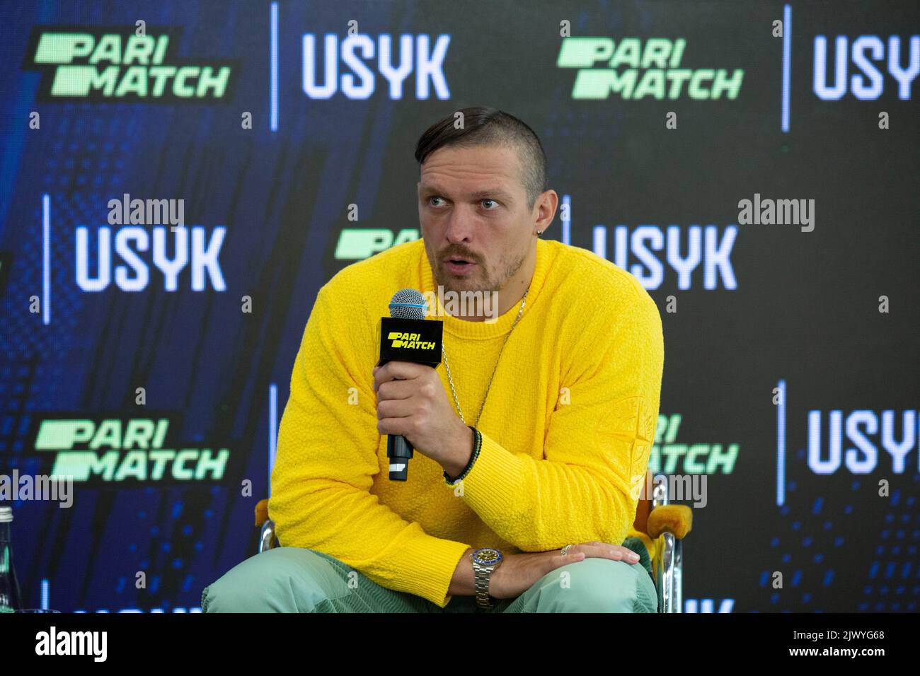 Kiew, Ukraine. 2. September 2022. Der vereinte Schwergewicht