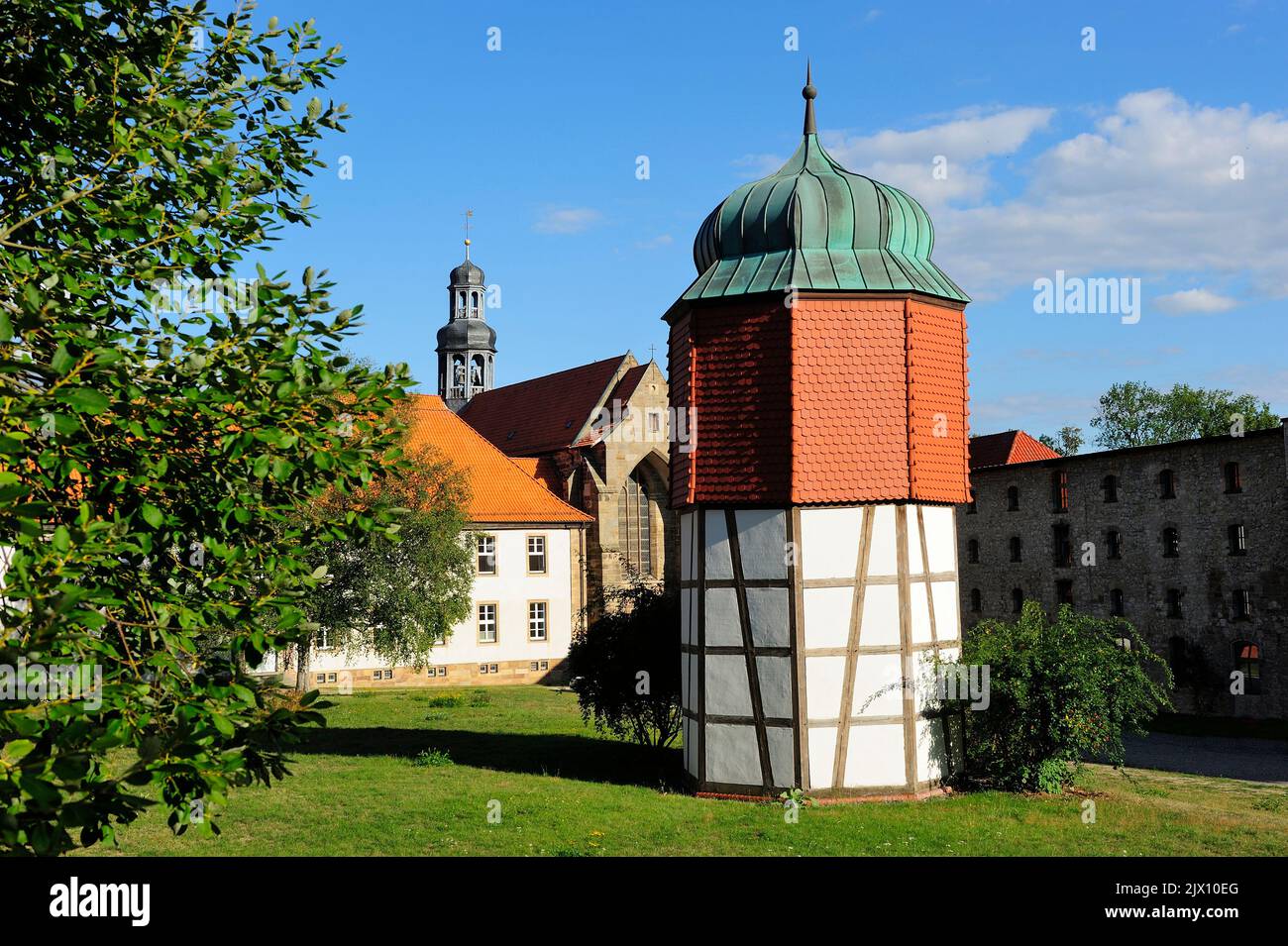 St. Cosmas & Damian, Hildesheim, Deutschland Stockfoto