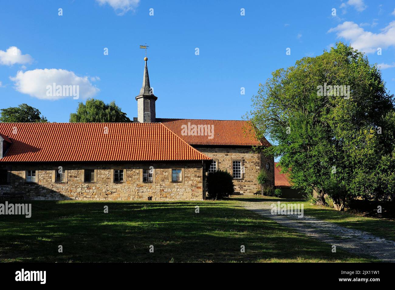 St. Cosmas & Damian, Hildesheim, Deutschland Stockfoto
