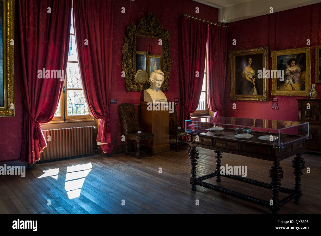 Maison de Victor Hugo, Museum des Schriftstellerhauses, Marais, Paris, Frankreich Stockfoto