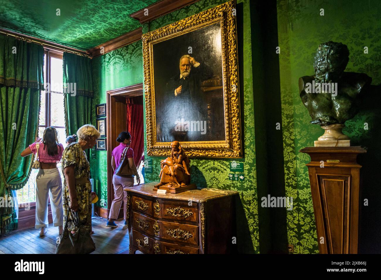 Maison de Victor Hugo, Museum des Schriftstellerhauses, Marais, Paris, Frankreich Stockfoto