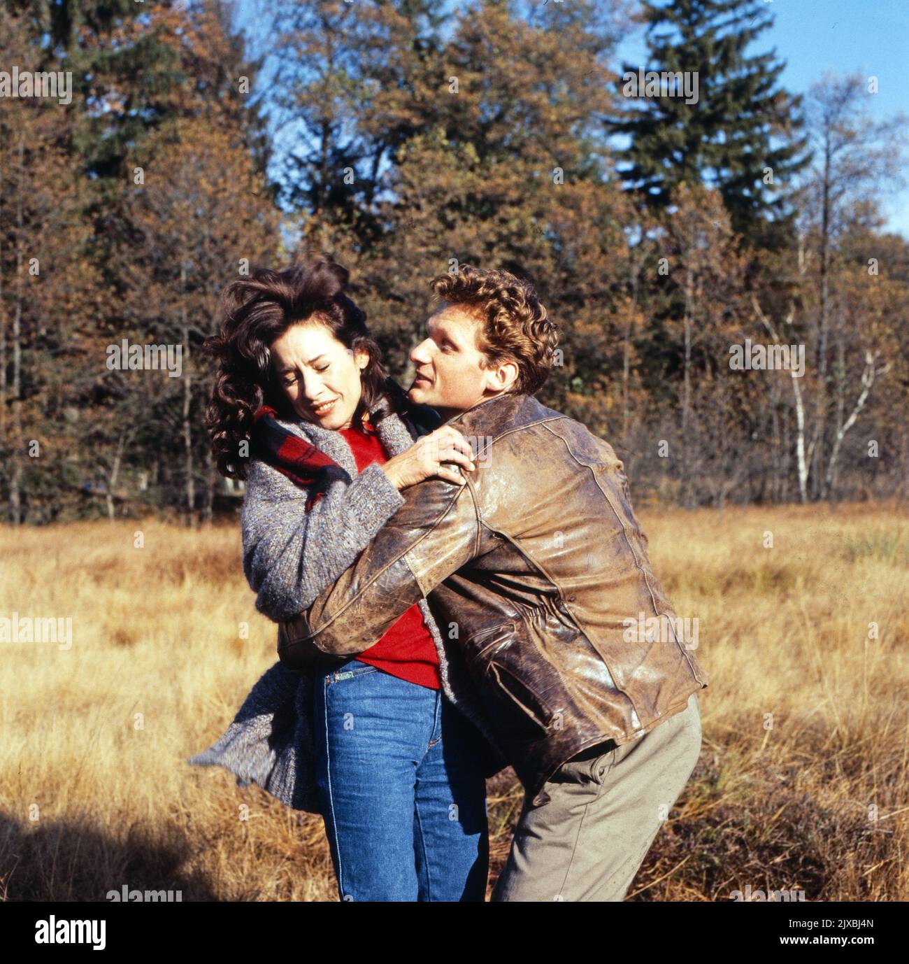 Gefühlssachen, aka Zwischen Himmel und Erde, Fernsehfilm, Deutschland 1984, Regie: Klaus Ickert, Darsteller: Vera Tschechowa, Gabriel Barylli Stockfoto