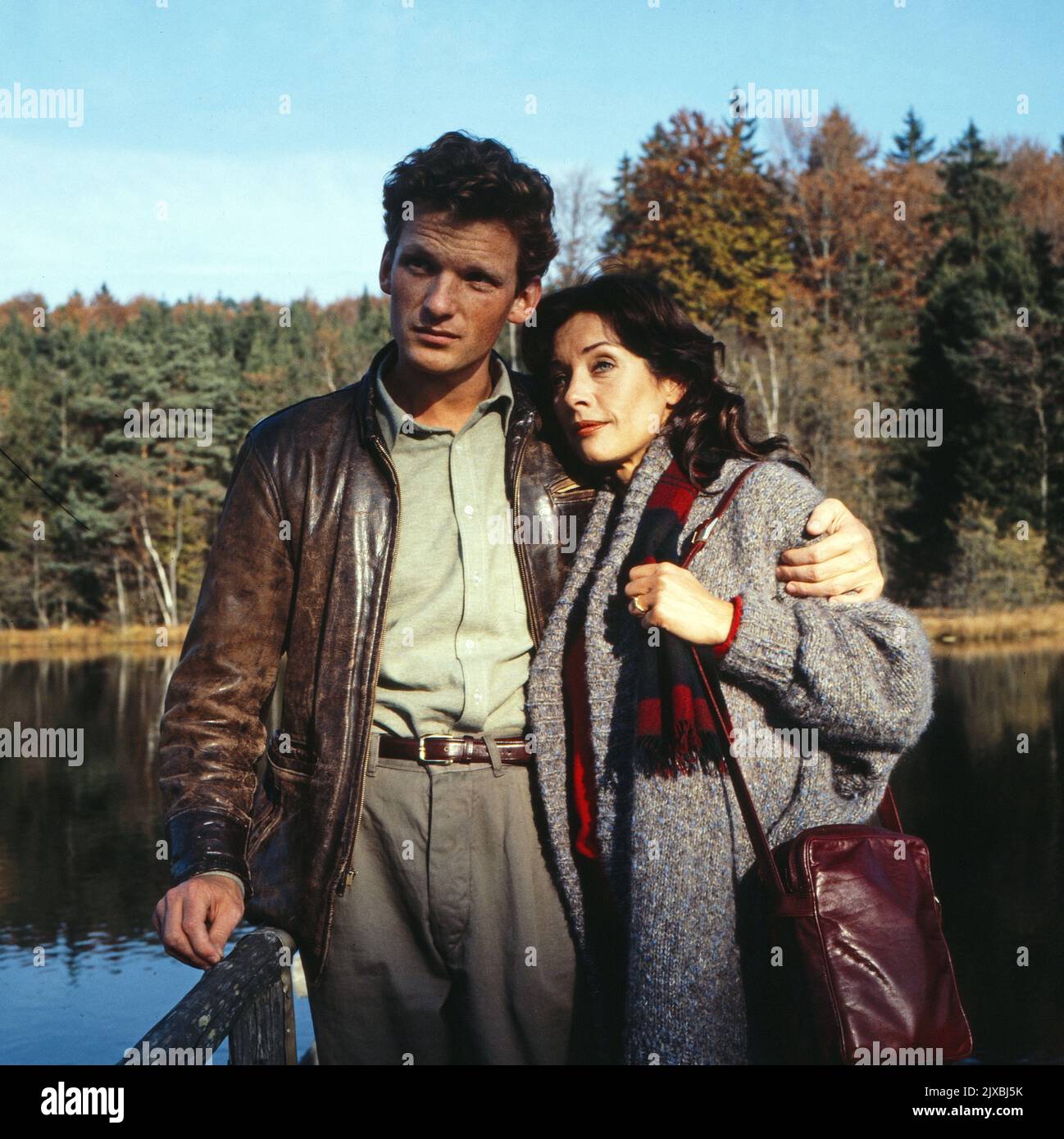 Gefühlssachen, aka Zwischen Himmel und Erde, Fernsehfilm, Deutschland 1984, Regie: Klaus Ickert, Darsteller: Gabriel Barylli, Vera Tschechowa Stockfoto