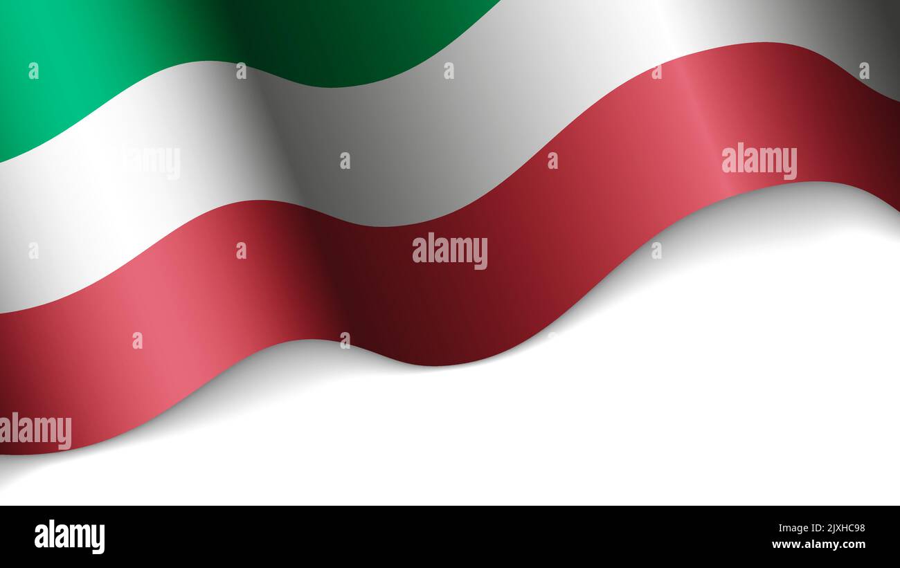 EPS10 Vektor Patriotisches Herz mit Flagge von Italien. Ein Element der Wirkung für die Verwendung, die Sie daraus machen möchten. Stock Vektor