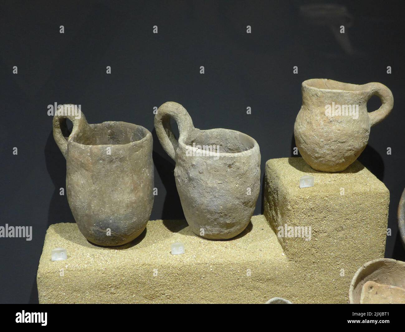 Ausstellungen im Archäologischen Museum von Lemnos Stockfoto