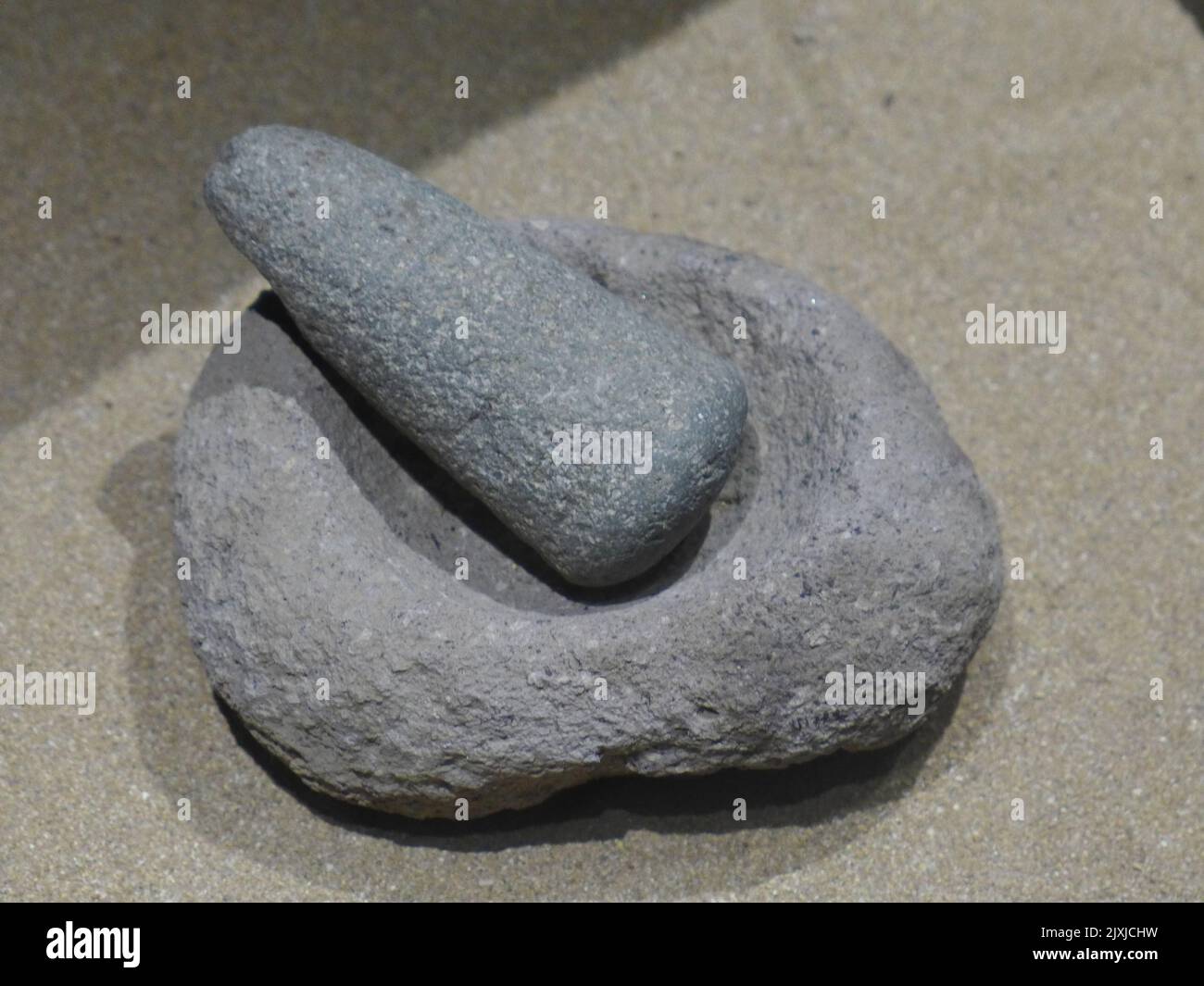 Ausstellungen im Archäologischen Museum von Lemnos Stockfoto