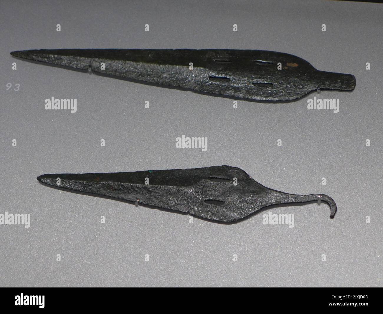 Ausstellungen im Archäologischen Museum von Lemnos Stockfoto