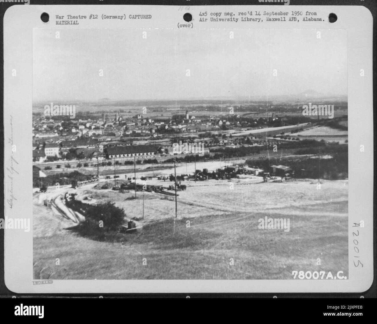 Unterirdisches Öllager Irgendwo In Deutschland. Stockfoto