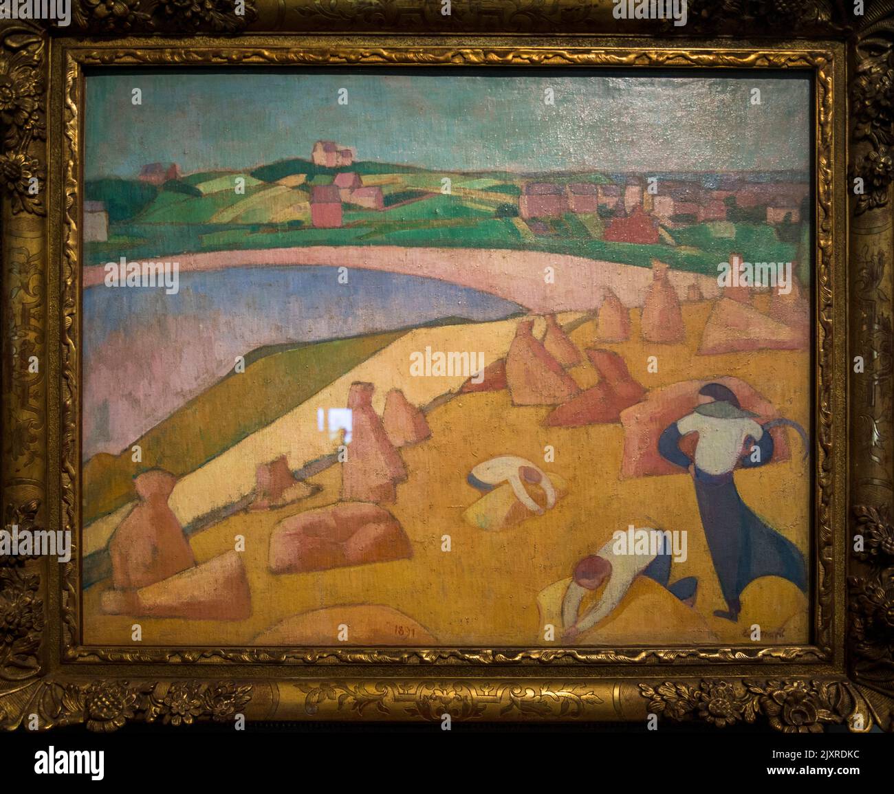 Pont-Aven Schule, Französisch: École de Pont-Aven, Musée d'Orsay, Paris, Frankreich Stockfoto