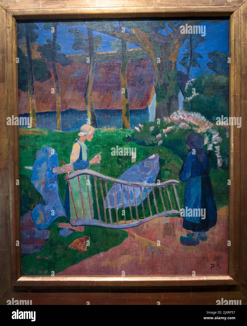 Pont-Aven Schule, Französisch: École de Pont-Aven, Musée d'Orsay, Paris, Frankreich Stockfoto