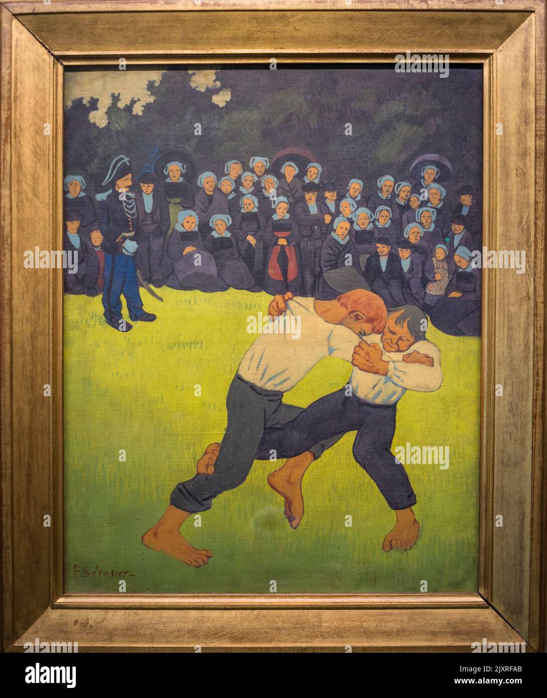 Paul Sérusier Malerei, Pont-Aven Schule, Französisch: École de Pont-Aven, Musée d'Orsay, Paris, Frankreich Stockfoto