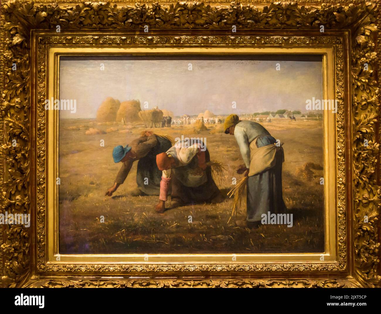 Jean-François Millet, The Gleaners, 1857, Musée d'Orsay, Paris, Frankreich Stockfoto