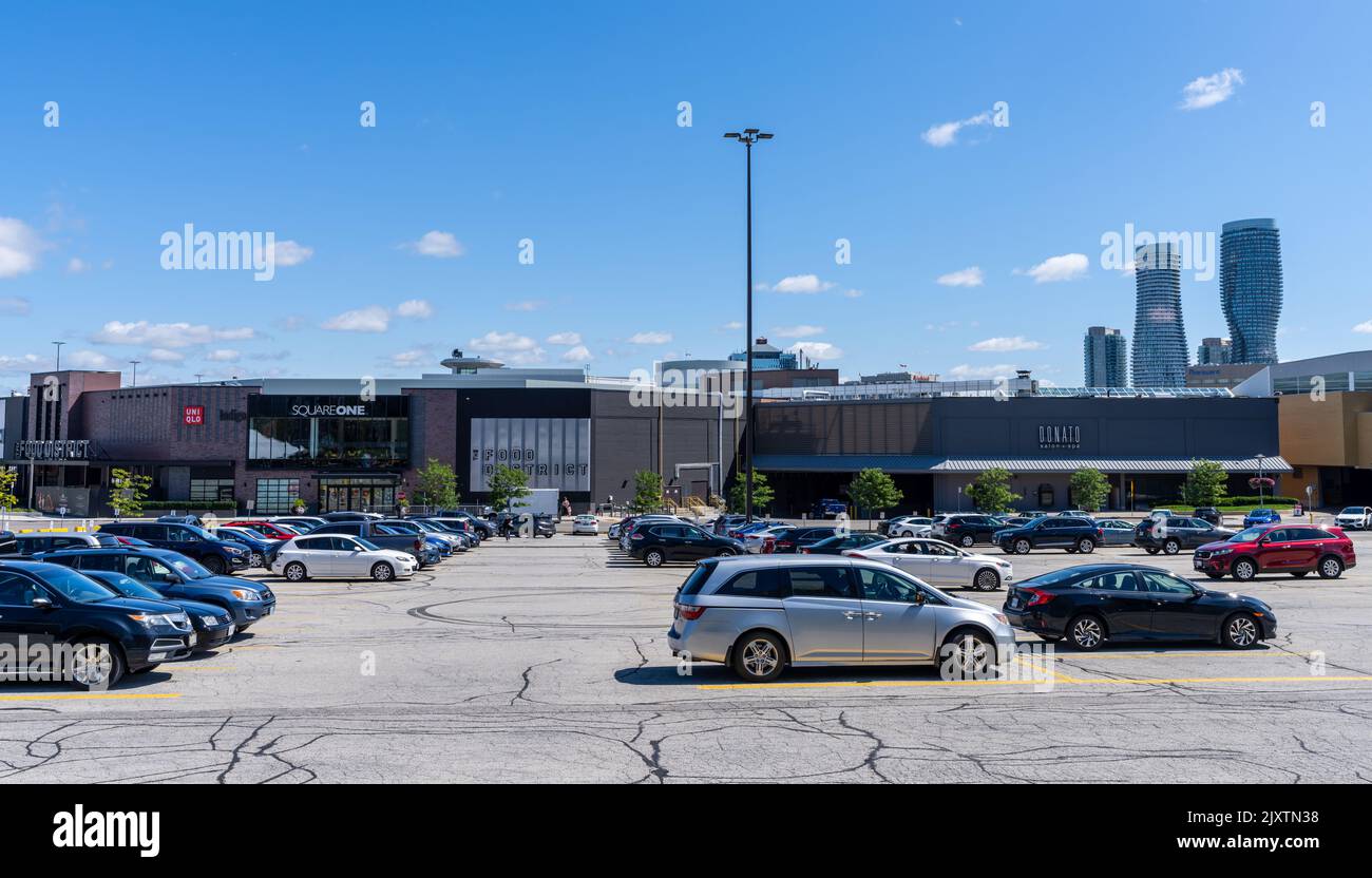 Einkaufszentrum Square One. Mississauga, Ontario, Kanada Stockfoto