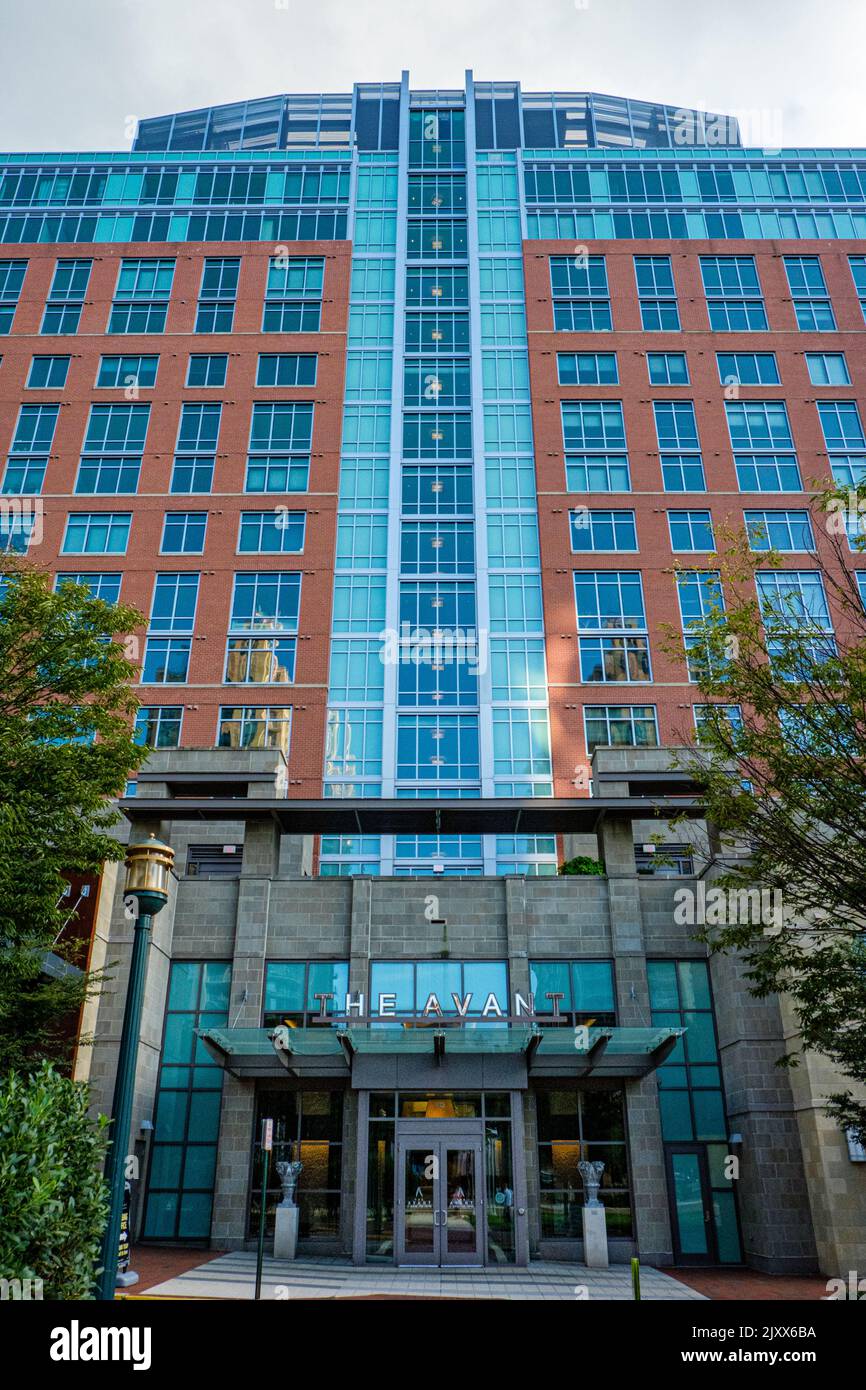 The Avant Apartments, 12025 Town Square Street, Reston, Virginia Stockfoto