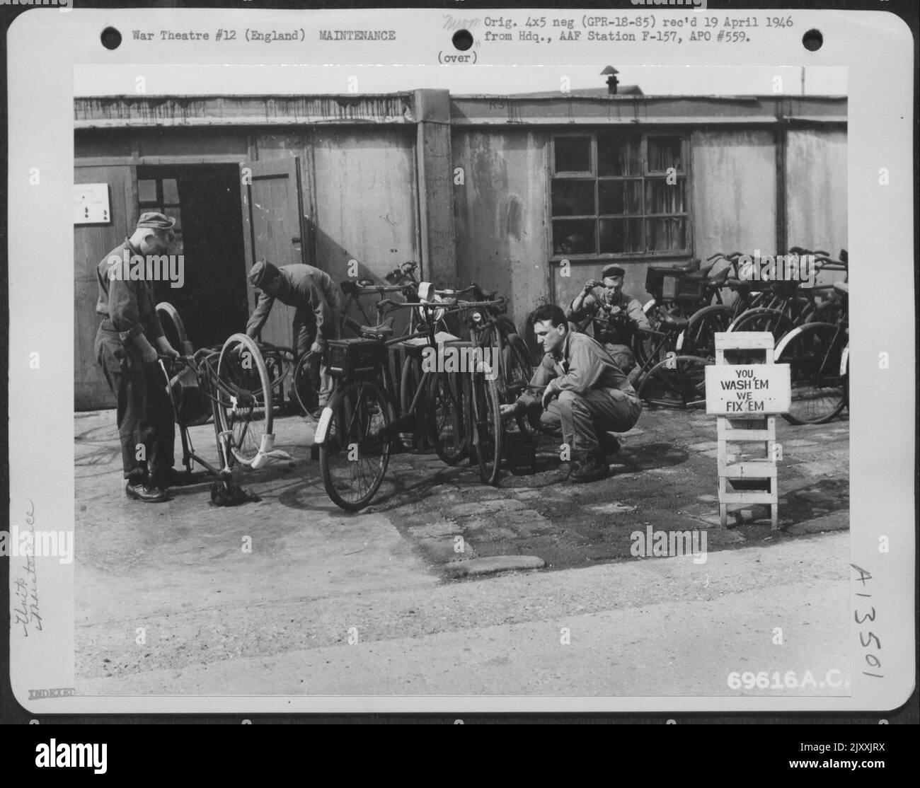 Out-Of-Box Stockfoto