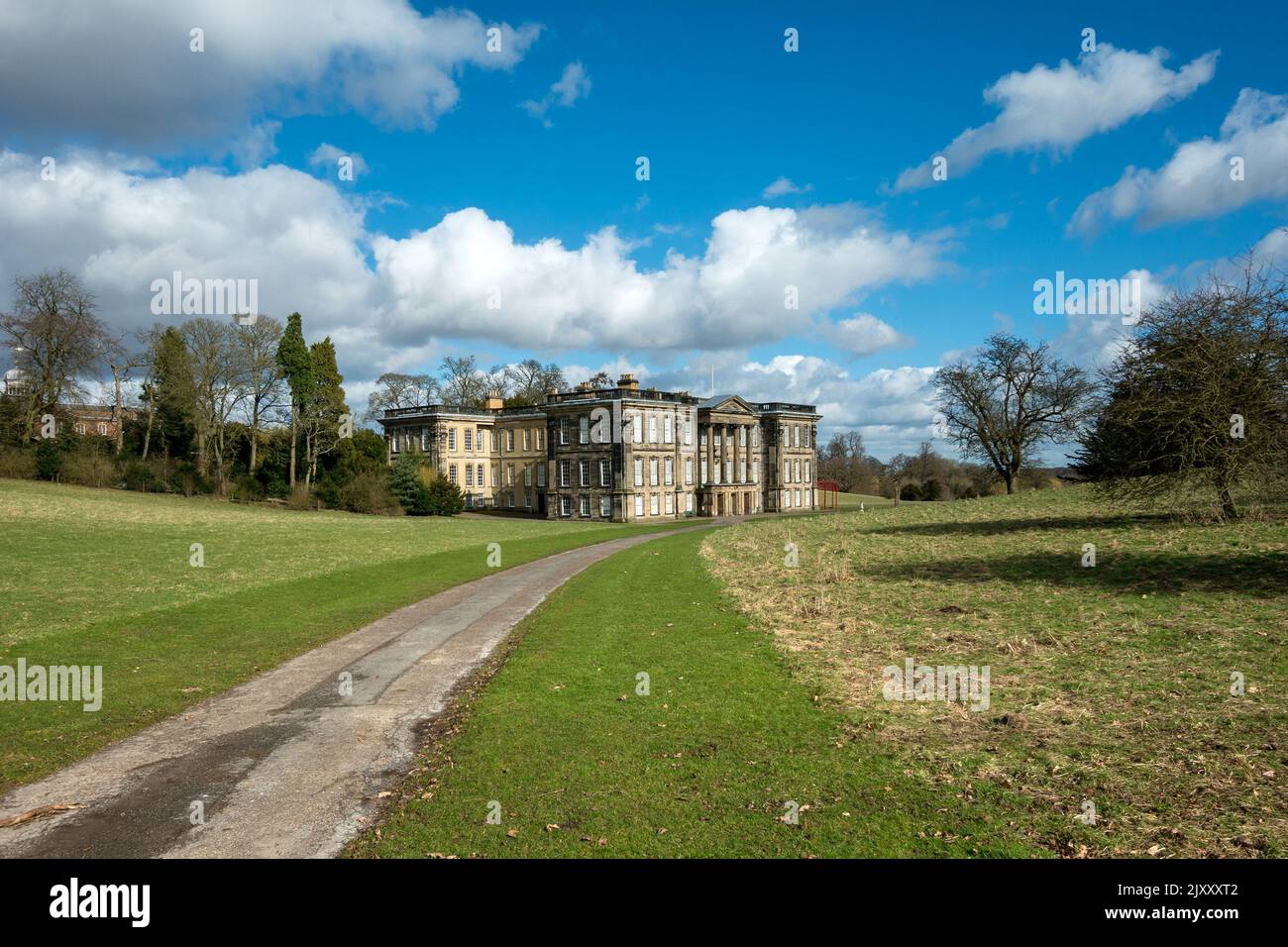 Calke Abbey englisches Herrenhaus, Tichnall, Derbyshire, England, Großbritannien Stockfoto