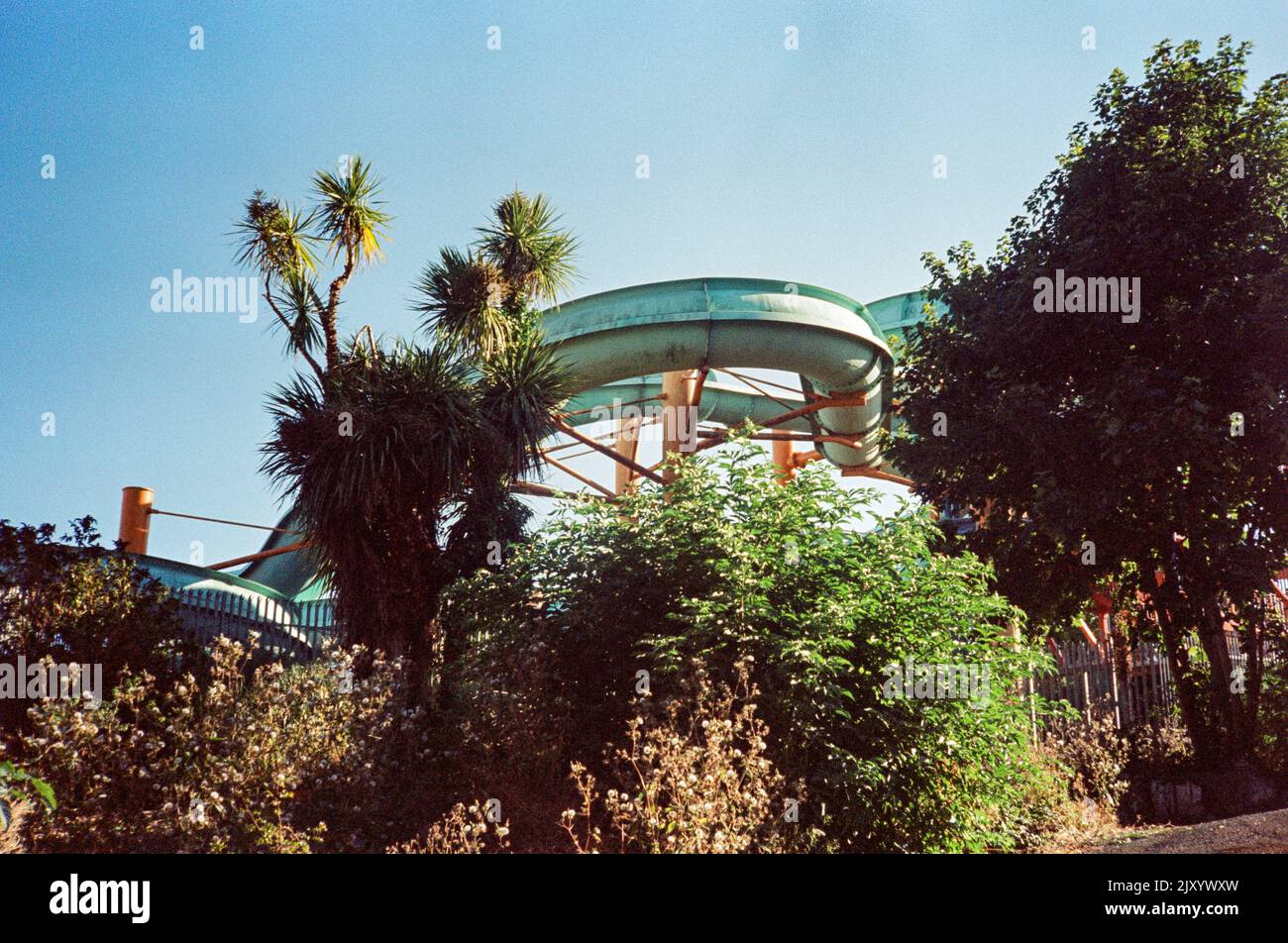 Splashdown Waterpark, Goodrington Sands, Paignton, Devon, England, Vereinigtes Königreich. Stockfoto