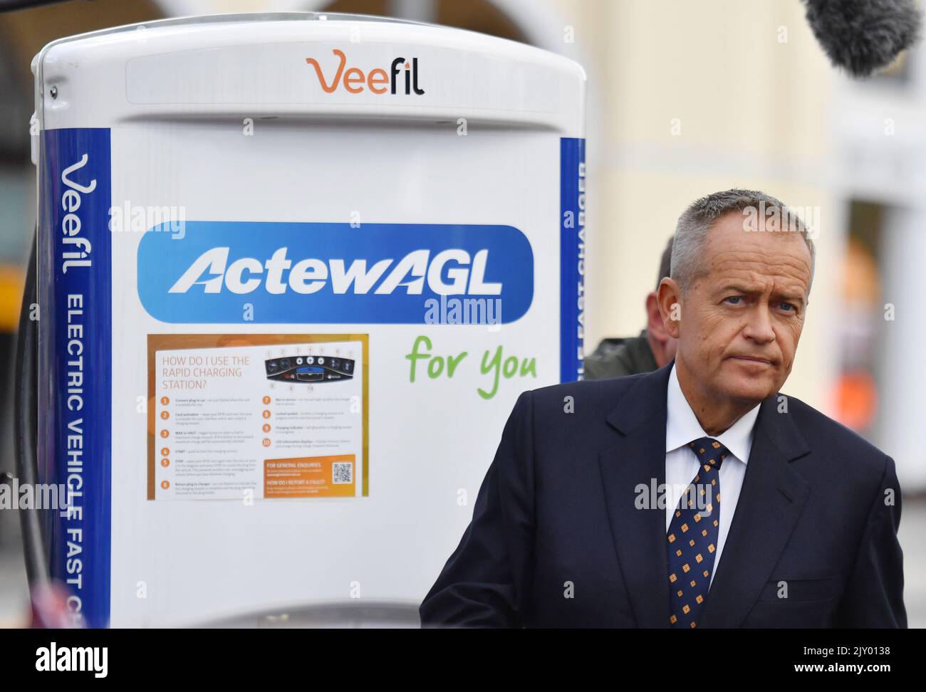 Der Oppositionsführer Bill Shorten startet am Montag, den 1. April 2019