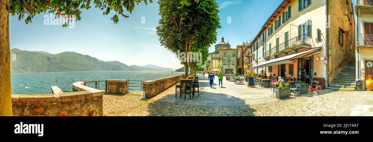 Cannobio, Lago Maggiore, Italien Stockfoto