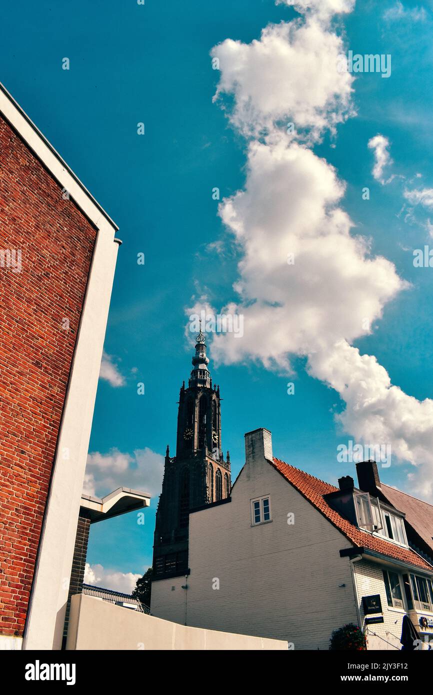 Das historische Zentrum von Amersfoort im Sommer Stockfoto