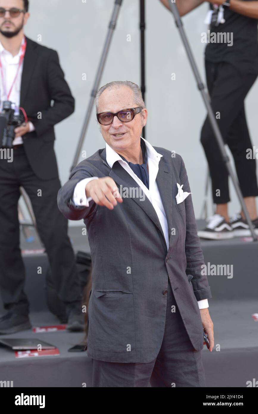 DIE BANSHEES OF INISHERIN-Filmpremiere auf den Filmfestspielen von Venedig 79. 2022. FAMA © Fausto Marci Stockfoto