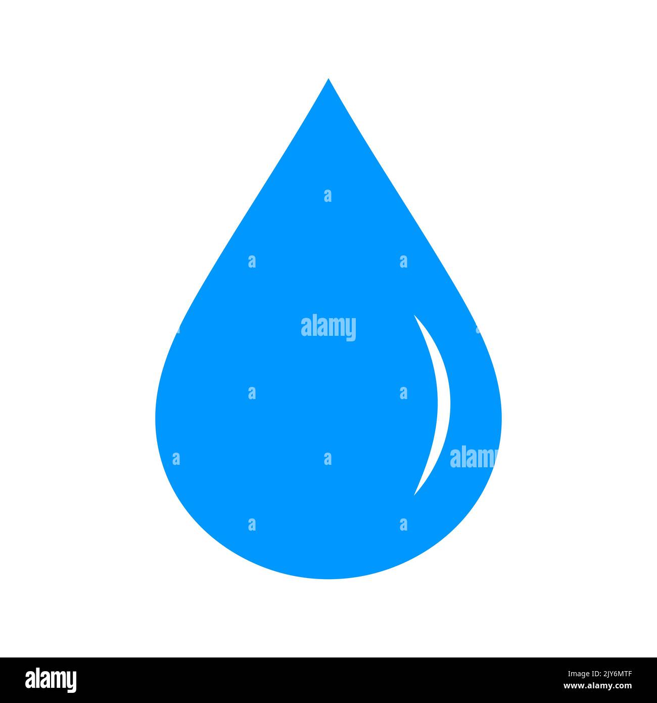 Vektorvorlage Für Wasserlogo-Elemente. Wassertropfen-Logo Stock Vektor
