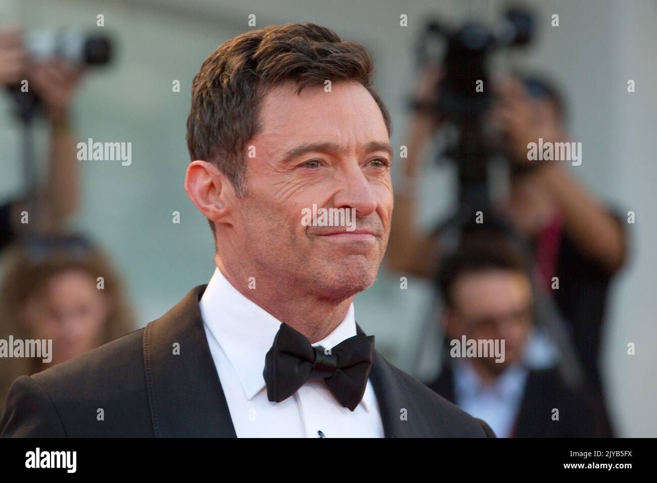 Venedig, Italien. 07. September 2022. VENEDIG, ITALIEN. 7. September 2022: Hugh Jackman bei der Son-Premiere auf den Internationalen Filmfestspielen von Venedig 79.. Picture: Kristina Afanasyeva/Featureflash Credit: Paul Smith/Alamy Live News Stockfoto