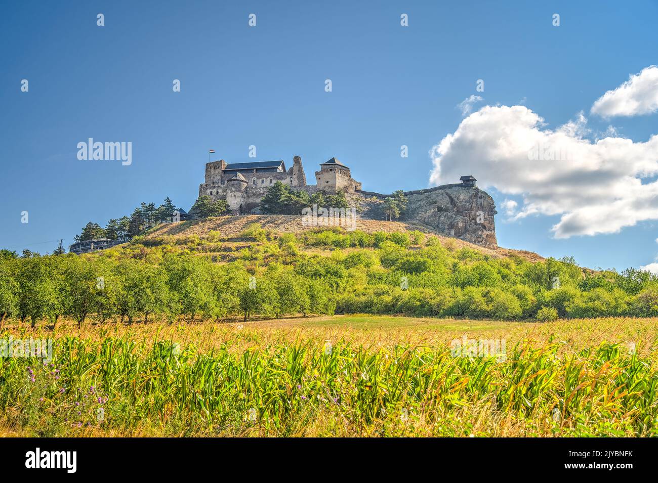 Boldogko Castle, Ungarn Stockfoto