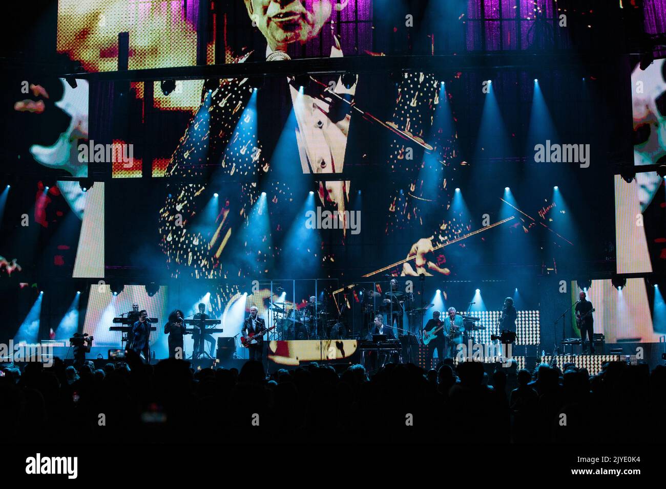 Toronto, Kanada. 07. September 2022. Roxy Music, der während der 50.-jährigen Tourauftakt-Show in Toronto auftrat Credit: Bobby Singh/Alamy Live News Stockfoto