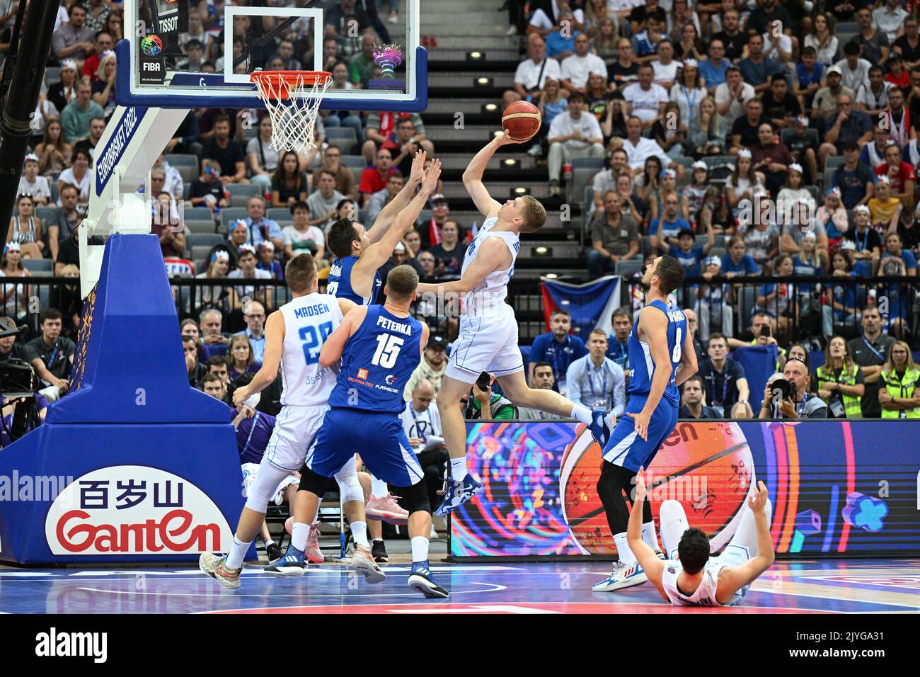 Prag, Tschechische Republik. 06. September 2022. Die Basketball