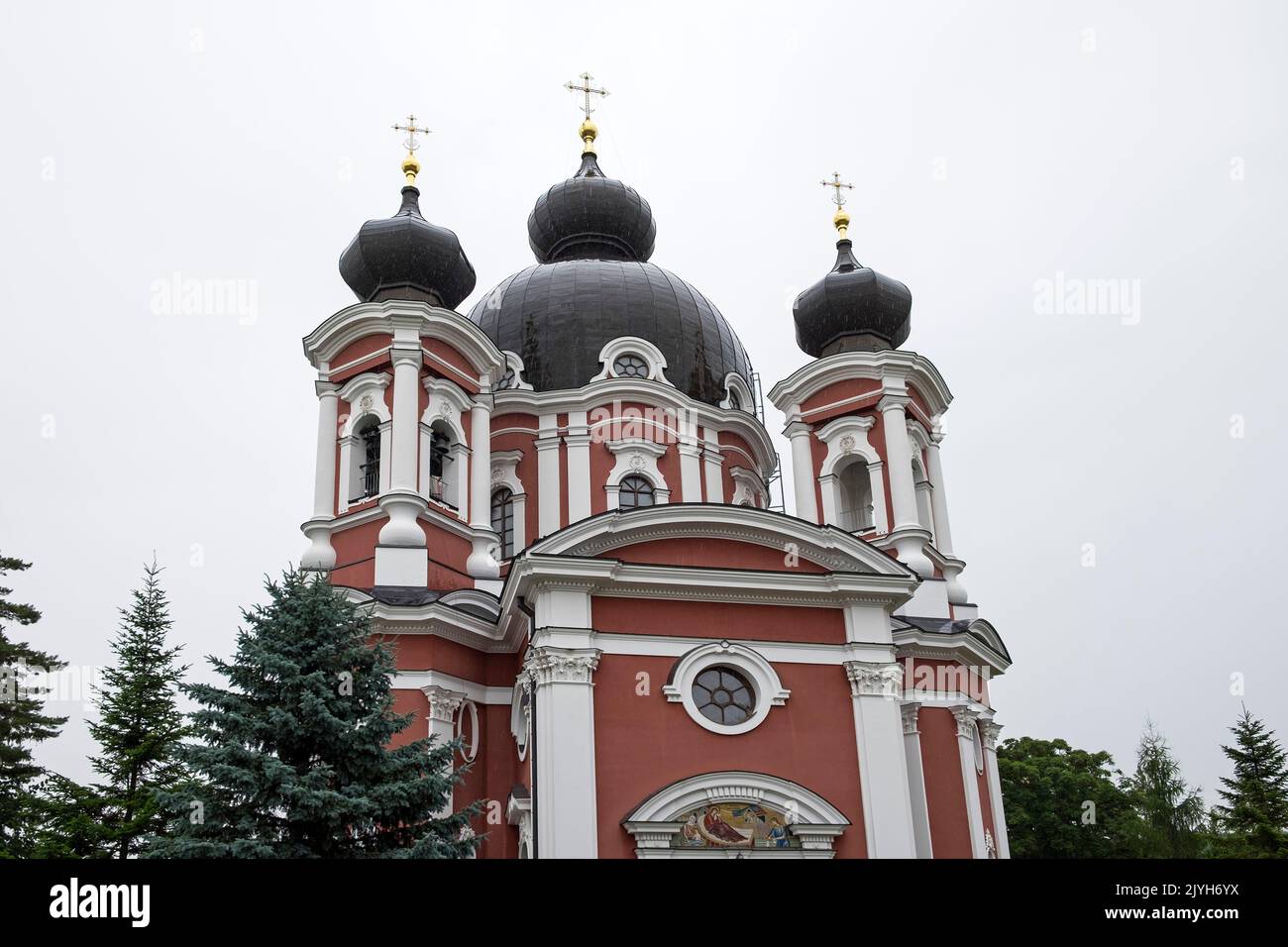 Moldawien, Curchi, das orthodoxe Kloster Stockfoto
