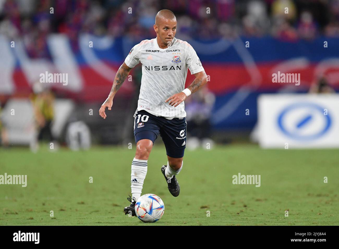 Tokio, Japan. 3. September 2022. Marcos Junior von Yokohama F. Marinos beim Fußballspiel der Liga 2022 J1 zwischen dem FC Tokyo und Yokohama F. Marinos im Ajinomoto Stadium in Tokio, Japan, 3. September 2022. Quelle: AFLO/Alamy Live News Stockfoto