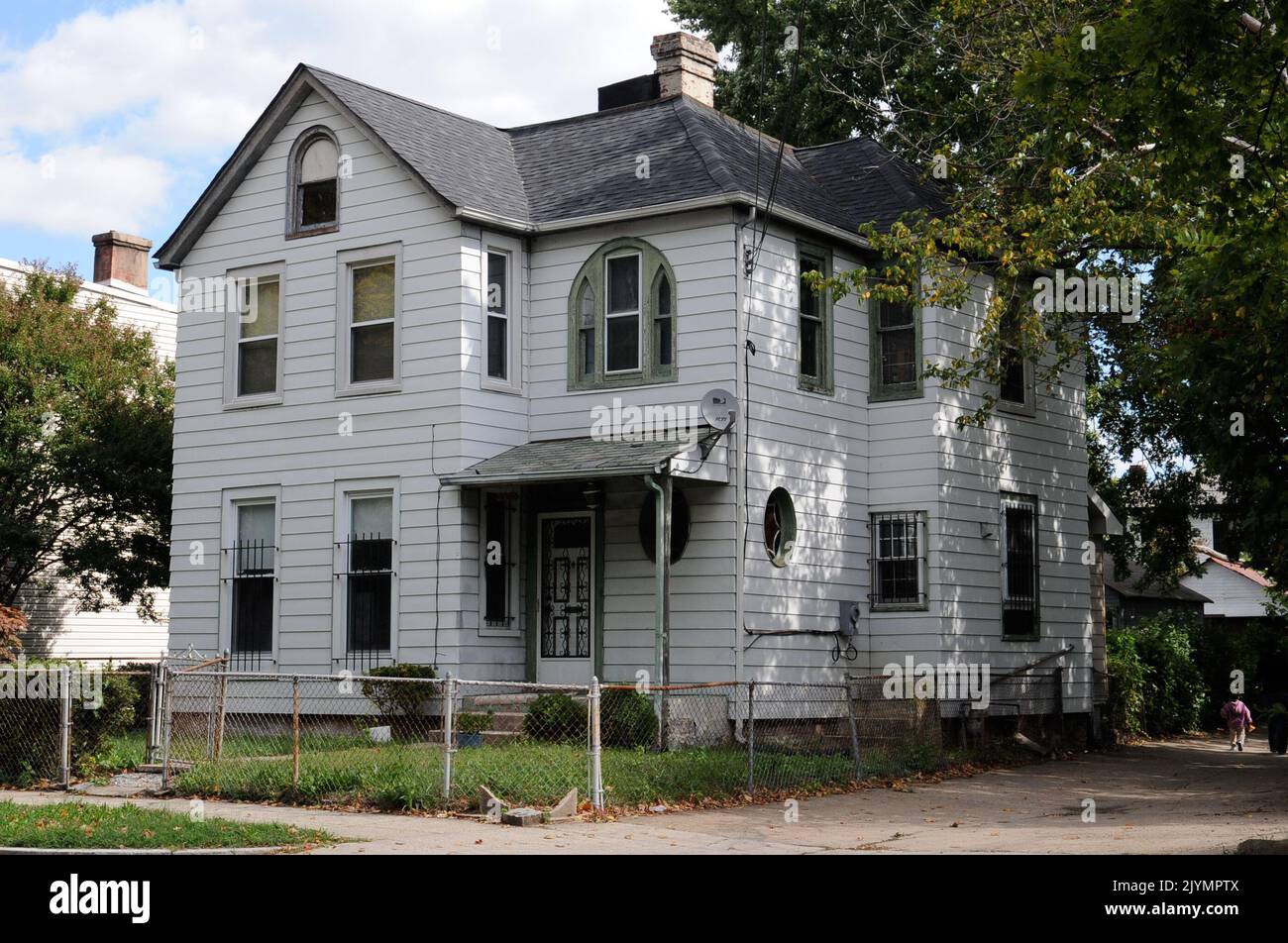 Höhepunkte: Von der Regierung finanzierte städtische Gebäude der National Mortgage Association (Ginnie Mae). Stockfoto