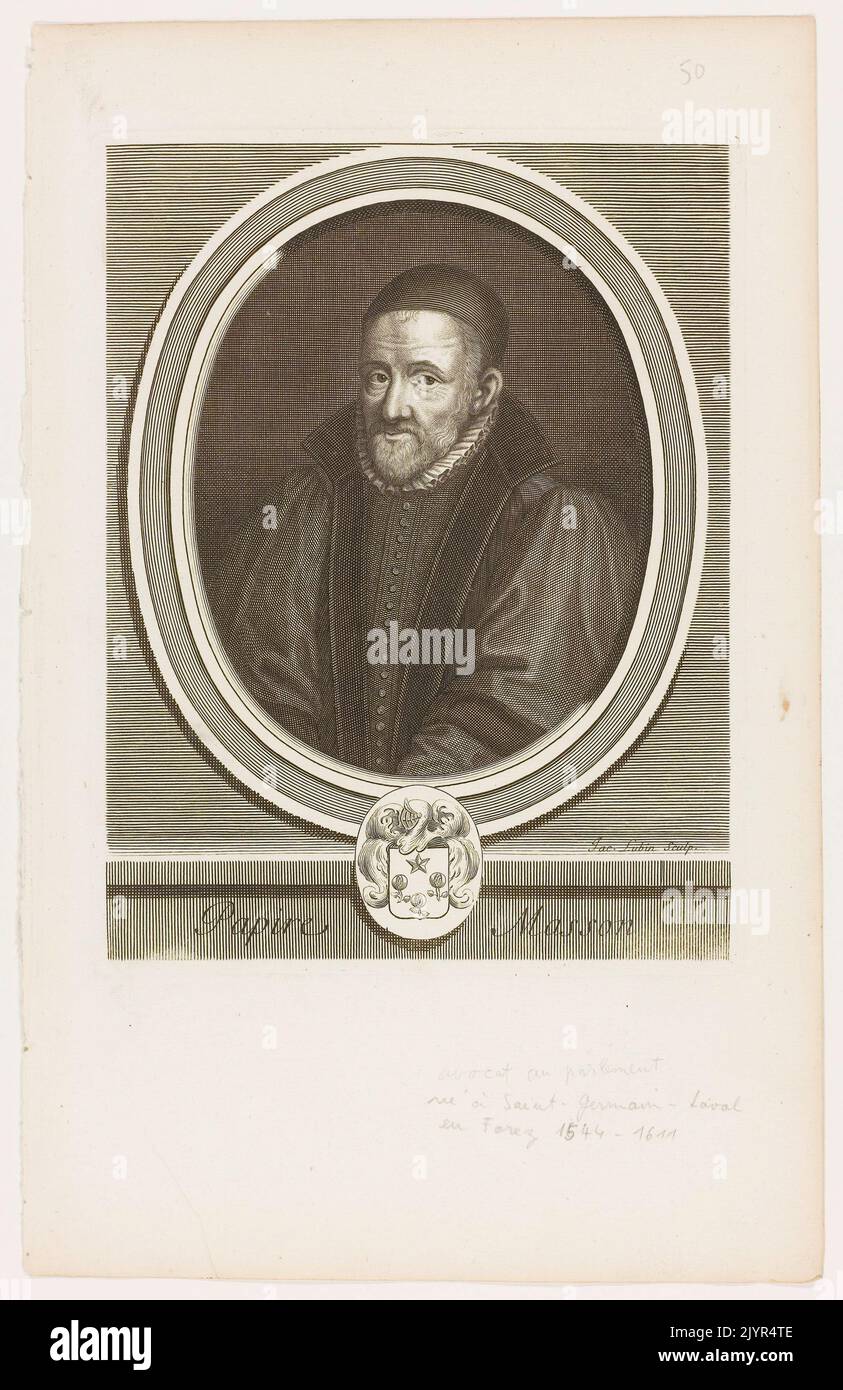 Papire Masson war eine wichtige Persönlichkeit in der Geschichte, bekannt für spezifische Beiträge oder Handlungen, die weitere Forschung erfordern, um sein ganzes Erbe zu verstehen. Stockfoto
