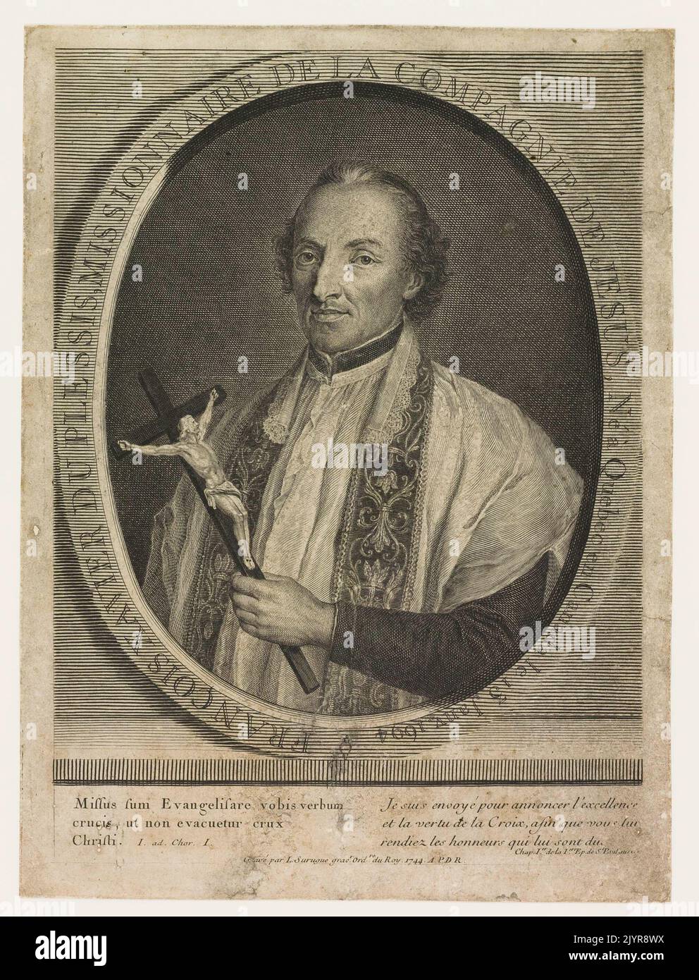 Xavier Duplessis war eine französische Figur, die wahrscheinlich in Politik, Religion oder Kunst involviert war. Weitere Einzelheiten sind erforderlich, um seine Beiträge und seinen Einfluss in seinem jeweiligen Bereich umfassend beurteilen zu können. Stockfoto