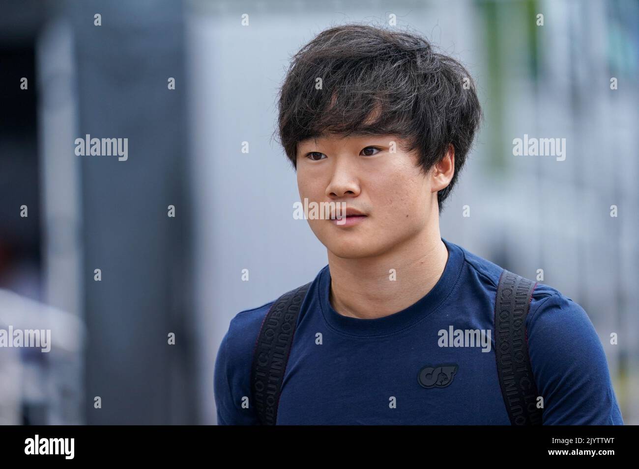Monza, Italien. 08. September 2022. Yuki Tsunoda fährt die (22) Scuderia AlphaTauri AT03 während der Formel 2022 1 Pirelli Gran Premio d'Italia - Grand Prix von Italien, Formel-1-Meisterschaft in Monza, Italien, September 08 2022 Credit: Independent Photo Agency/Alamy Live News Stockfoto