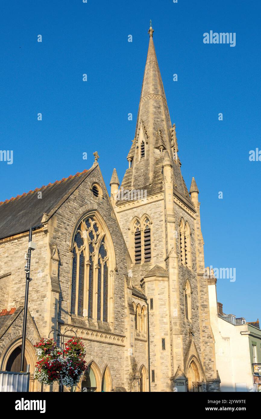 United Reformierten Kirche, Fisherton Street, Salisbury, Wiltshire, England, Vereinigtes Königreich Stockfoto
